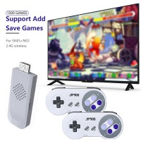 SF900 HD SNES NES Retro Video Game Console Built-in More than 5000 Games with Wireless Controller